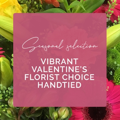 Vibrant Valentines Florist Choice
