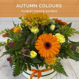 Autumn Florist Choice Hatbox