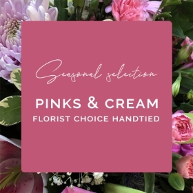 Seasonal Selection Pink and Cream